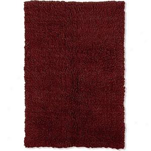 New Folkati Burgundy Area Rug With Bonus Rug Pad