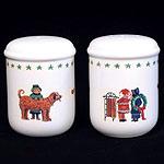 Nikko Americana Christmas Salt And Pepper Set