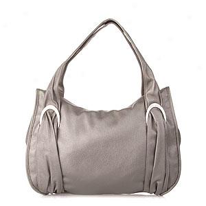 Nine West Silver Saturn Shopper & Platino Wallet