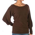 Nothing To Wear Dolman Sleeve Scoop Neck Sweater