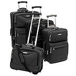 Oleg Cassini Charleston Collection 4pc Luggage Set