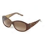 Oscar De La Renta Womens Floral Sunglasses