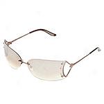 Oscar De La Renta Womens Rimless Sunglasses