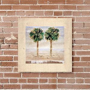 Palm Tree 24in X 24in Canvas Print