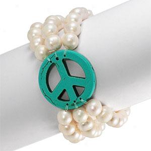 Pearl Peace Bracelet