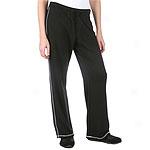 Perpetual Motion Black Stretch Jersey Pants