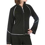 Perpetual Motion Black Stretch Jersey Jacket