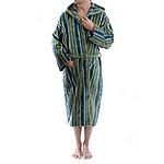 Peru I5alian Designed Hooded Bathrobe