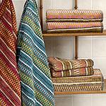 Peru Striped 5pc Italian Styled Towel Ensemble