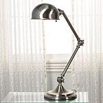 Pharmacy Task Lamp By the side of Nickel Finish