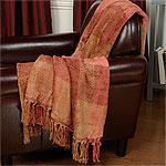 Plaid Luxury Chenille Throws