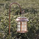 Portable Hanging Copper Solar Lantern