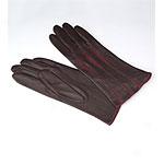 Portolano Leather Gloves With Suede Inset