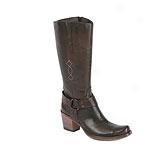 Prima Base Ofer Calf Leather Boot With Side Zipper