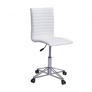 Prudential White Office Chair