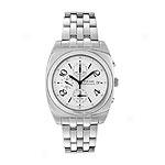 Pulsar Men's Europa Steel Bracelet Chronograph