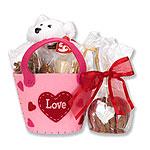 Puppy Love Fely Tote Bag & Caramel Apple Gift Sef