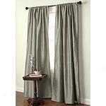 Purre Dupioni Silk Lined Rod Pocket Window Panels