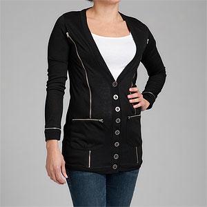 Pure Sugar Zipper Cardigan