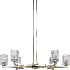 Quoizel Annalie Collection Raffine 6 Light Fixture