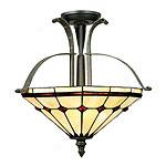 Quoizel Eastwood Tiffany Style Ceiling Fixture