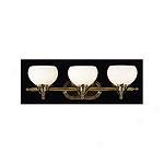 Quoizel Regency 3 Light Bathroom Wall Fixture