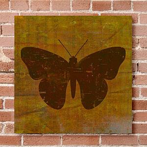 Qwerties Butterfly 16in X 16in Canvas Print