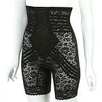 Rago Shapewear Dark Lace Body Shaper Pants