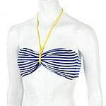 Ralph Lauren Striped Bandeau Halter Top