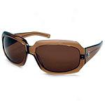 Ralph Lauren Women's Brown Plastic Sunglasses