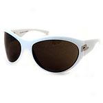 Ralph Lauren Women's White Plastic Sunglasses