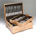 Reed & Barton Freedom Oak Flatware Chest