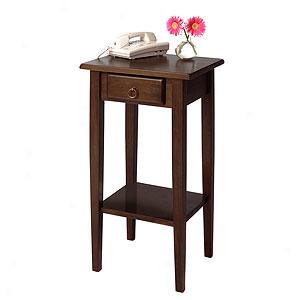 Regalia Walnut Accent Stand