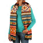 Renee's Accessorids Aztec Pom Pom Scarf