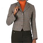 Renuar Collection Brown Plaid Blazer