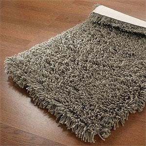 Retro Olive-green Green Shag Rug