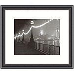 Large stream Thames By Night Art Print By Shener Hathaway