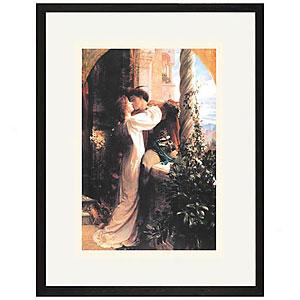 Romeo And Juliet Framed Print By Sir F. Dicksee