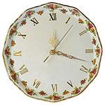 Royal Doulton Old Country Rises Porcelain Wall Clock