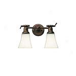 Royce Latham Two Light Vanity Light