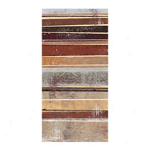Rustic Texture Set Of 3 Wfapped Canvas Prints