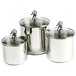 Sabatier Duck 3pc Canister Set