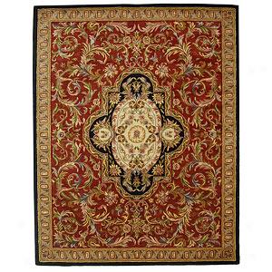 Safavieh Classic Collection Red aHnd Tufted Rug
