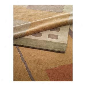 SafaviehT ibetan 100 Beige Hand Knotted Wool Rug