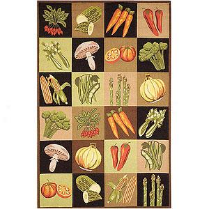 Safavieh Vintage Poster Vegetable Patch Wool Rug