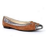 Sam Edelman Addie Two Toned Flat With Buckle