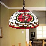 San Francisco 49ers Tiffany Hanging Lamp