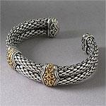 Scott Kay 18k Gold & Sterling Silver Bracelet