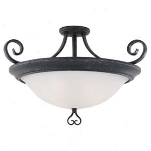 Sea Gull Deevonshire 3 Light Semi Flush