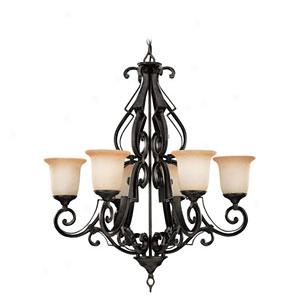 Sea Dupe Lighting Cordele 6 Light Chandilier